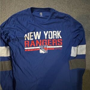 NHL Blue Shirt with Official Logo